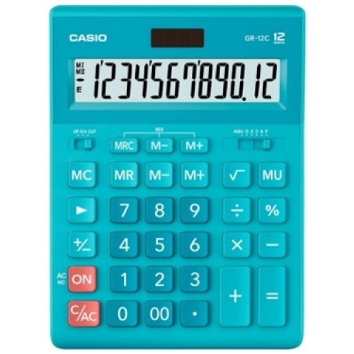 Casio%20GR-12C-LB%2012%20Hane%20Masa%20Üstü%20Hesap%20Makinesi