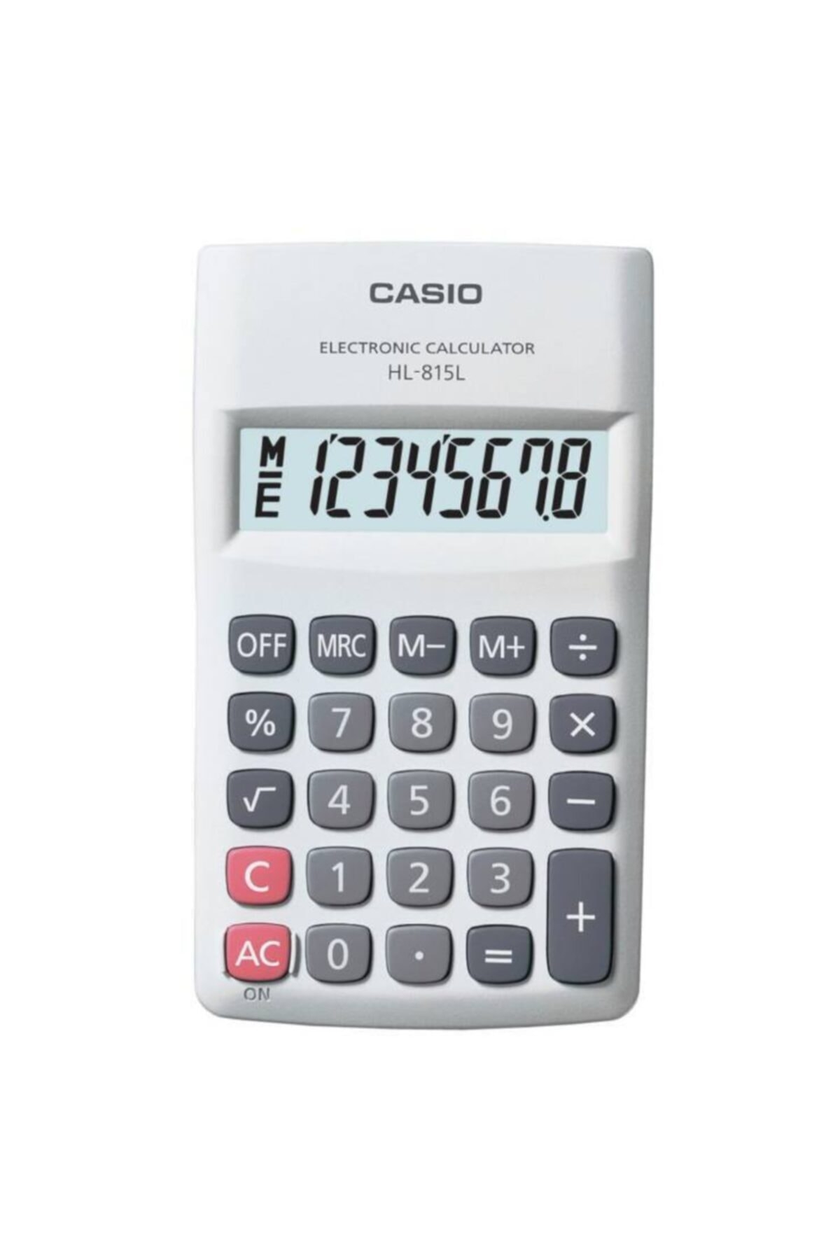 Casio%20Hl-815l-we%208%20Hane%20Beyaz%20Hesap%20Makinesi