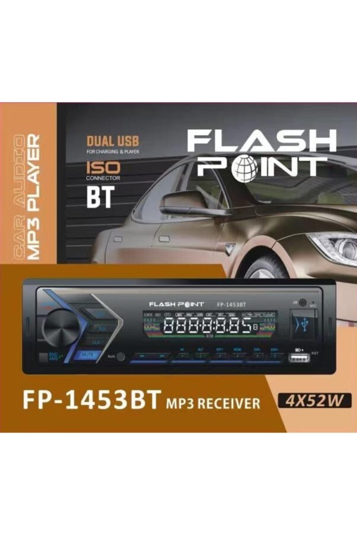 Cs-fp-1453bt%20Flashpoınt%20Bluetooth%20Oto%20Teyibi%20Mp3