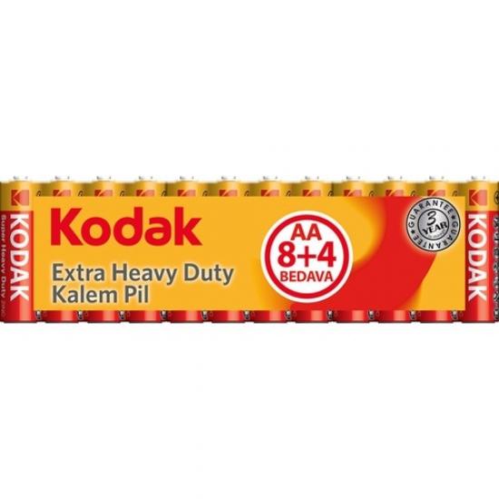 Kodak 12 (8+4) Adet Çinko Shrink Kalem Pi