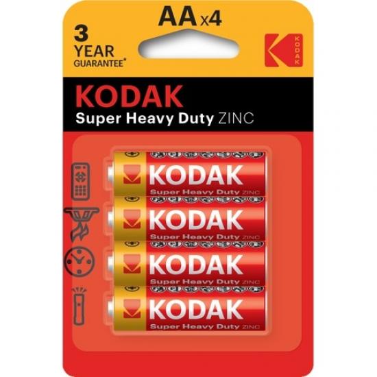 Kodak 4 Adet Shrink Çinko Kalem Pil-Aa