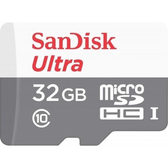 Sandisk Ultra 32GB 100MB/S Microsdhc Uhs-I Hafıza Kartı