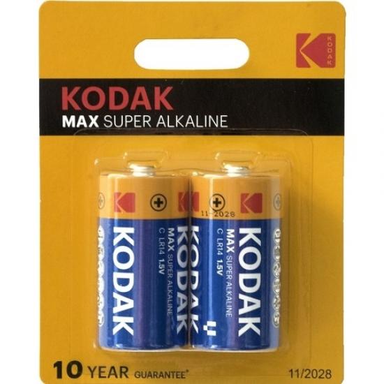  KODAK MAX ALK. KC-2 ORTA PİL 2Lİ KART 2836 