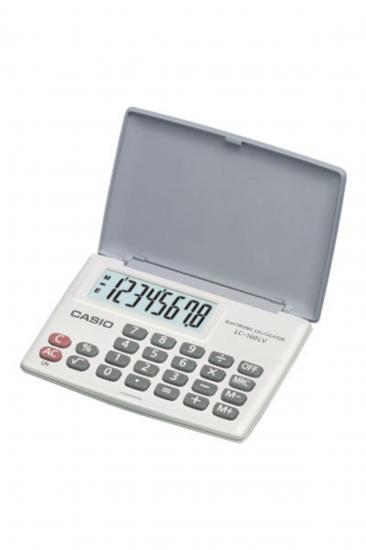 Casio Lc-160lv-we 8 Hane Beyaz Cep Tipi Hesap Makinesi