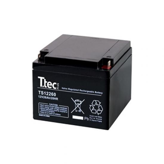 Ttec 12V 26 Ah Bakımsız Kuru Akü